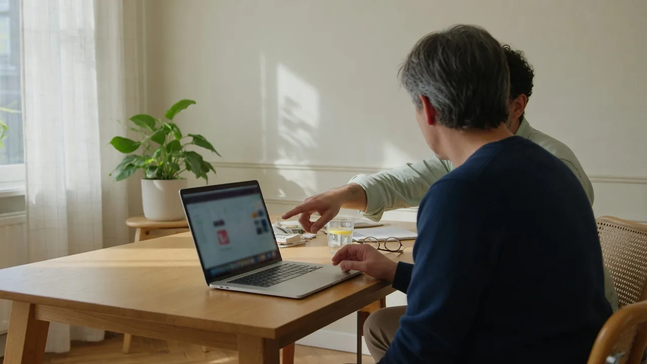 Voordeurbezoek voor computerhulp aan huis, passend bij een trage pc in Barneveld die 's avonds nagekeken wordt.
