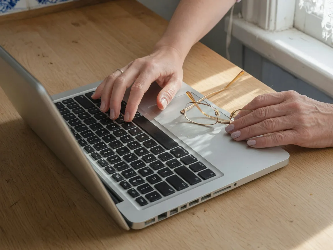 Laptop op tafel, artikel over een trage computer in Barneveld